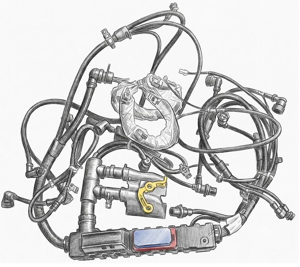 Volvo WIRING HARNESS 22279234