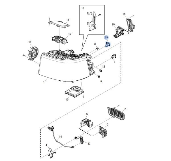 Scania CIRCUIT BOARD 2338324