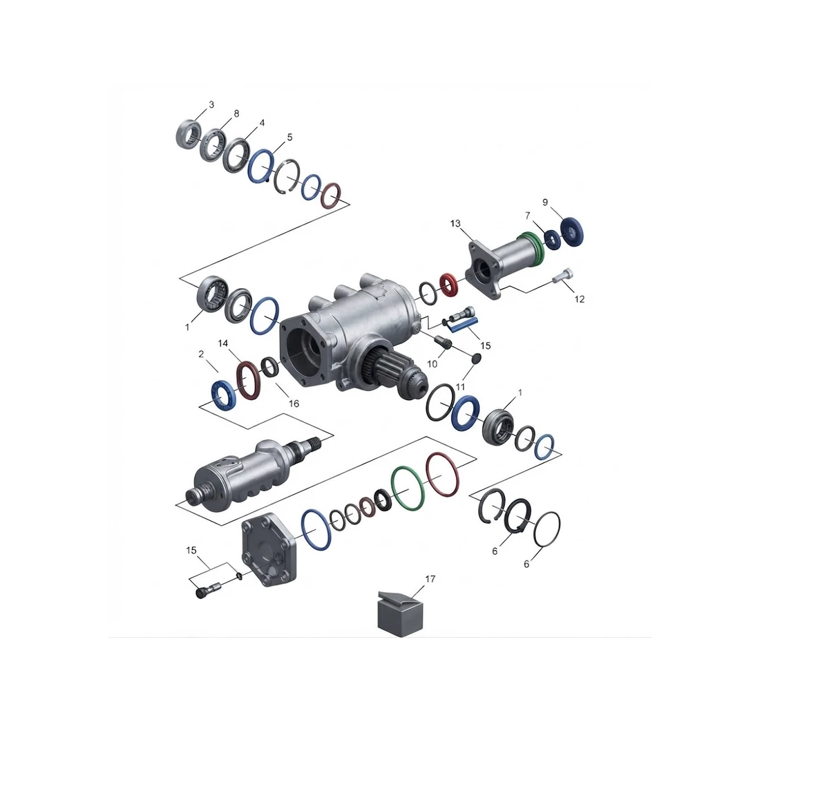 Bosch STEERING GEAR KS01004445